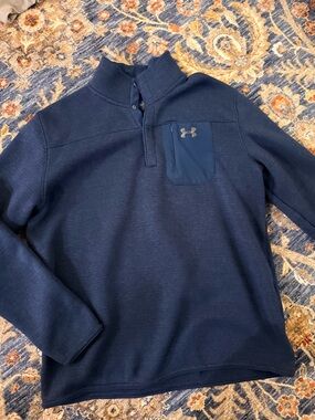 Under Armour Navy Blue Pullover